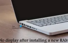 安装新内存后不显示