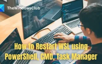 How to restart WSL using PowerShell, CMD, Task Manager
