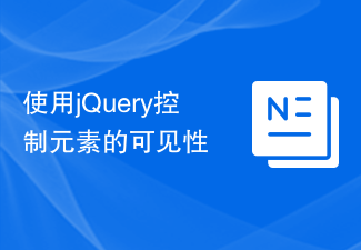 Control element visibility using jQuery