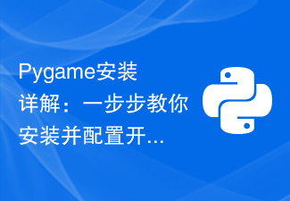 Pygame installation details: teach you step by step to install and configure the development environment