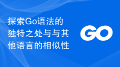探索Go语法的独特之处与与其他语言的相似性