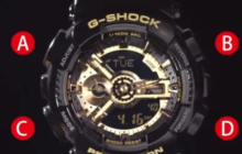 gshock手表怎么调时间