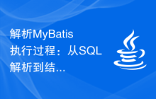 解析MyBatis执行过程：从SQL解析到结果返回详细解析