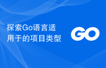 探索Go语言适用于的项目类型
