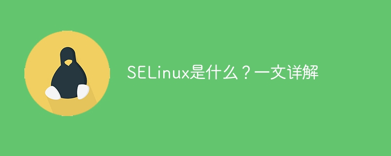 深入探討SELinux：一個全面解析