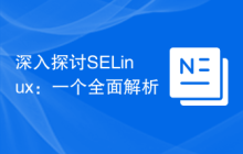深入探讨SELinux：一个全面解析