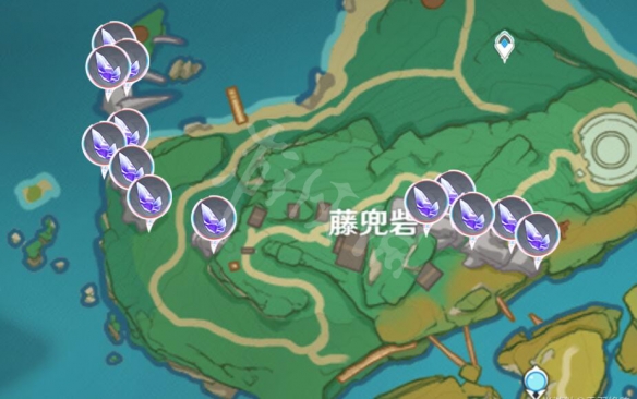 《原神》晶化骨髓分布图一览