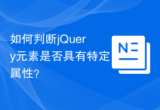 Wie kann man feststellen, ob ein jQuery-Element ein bestimmtes Attribut hat?
