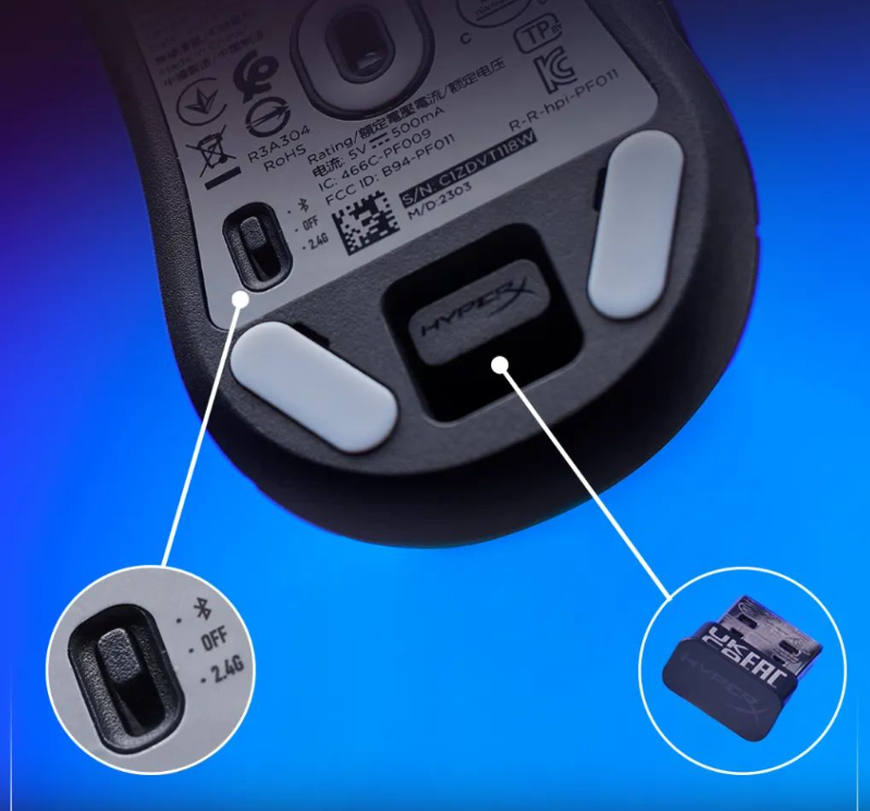 HyperX 旋火 2 Mini 无线游戏鼠标发布:配置不变缩小尺寸,首发价 599 元