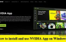 如何在Windows 11上安装和使用NVIDIA应用程序
