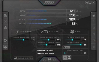 Bagaimana untuk memaparkan kadar bingkai pada MSI Airplane? Tutorial nombor bingkai tetapan satah kecil MSI