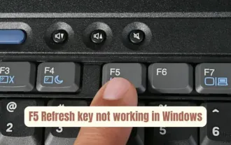 La touche d'actualisation F5 ne fonctionne pas sous Windows 11