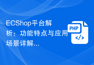 ECShop platform analysis: detailed explanation of functional features and application scenarios