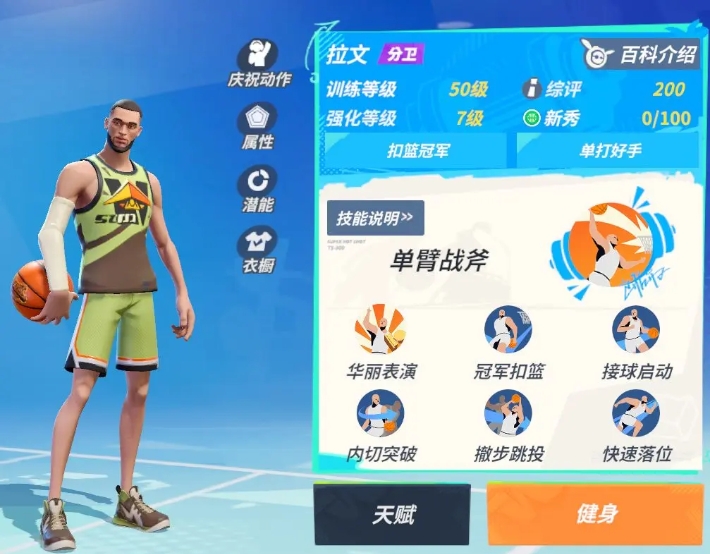 《全明星街球派对》拉文角色介绍一览