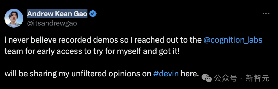 Devin’s first-hand experience: The degree of completion is very high. I can’t stop coding once I start coding, but I’m still far from being able to replace programmers.