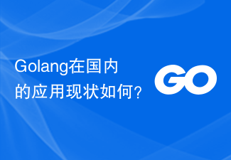 Golang在国内的应用现状如何？