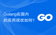 Golang在国内的应用现状如何？