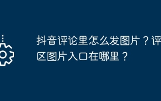 抖音評論裡怎麼發圖片?評論區圖片入口在哪裡?