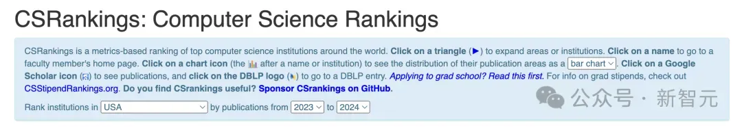 2024 CSRankings National Computer Science Rankings Released! CMU dominates the list, MIT falls out of the top 5