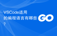 VSCode适用的编程语言有哪些？