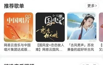 NetEase Cloud Music에서 재생된 재생 목록을 보는 방법_NetEase Cloud Music에서 재생된 재생 목록을 보는 방법에 대한 튜토리얼