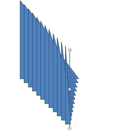 Méthode détaillée pour dessiner une animation de rotation dune figure à symétrie axiale en PPT