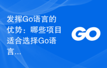发挥Go语言的优势:哪些项目适合选择Go语言编写?