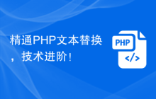 精通PHP文本替换，技术进阶！