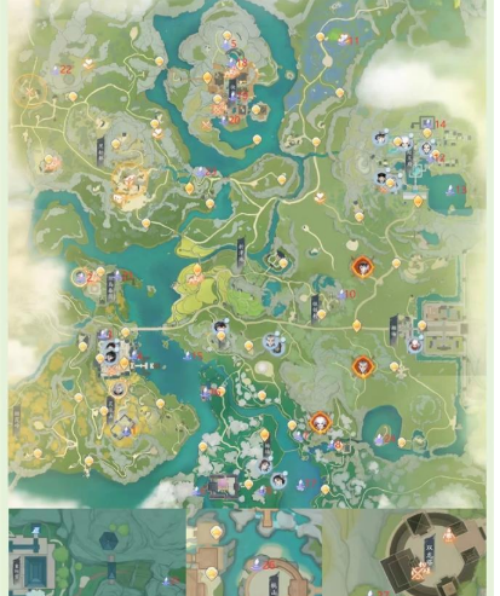 射雕手游静修点详细指南