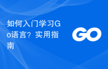如何入门学习Go语言?实用指南