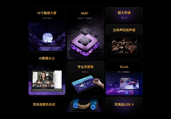 铭凡V3三合一平板电脑京东现货首发,32G+1T配置6999元!