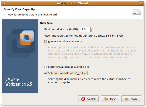 在不重启虚拟机的情况下为 Linux 客户机添加新硬盘