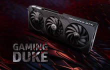 微星推出 RTX 4060 GAMING DUKE 3X 暗黑龙爵显卡：三风扇设计，碳纤维饰纹