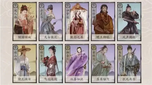 List of low-cost decks for all camps in Bao Xiaosheng’s Legend of Heroes