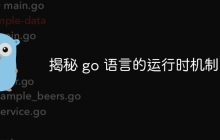 揭秘 go 语言的运行时机制