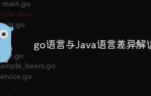 go语言与Java语言差异解读