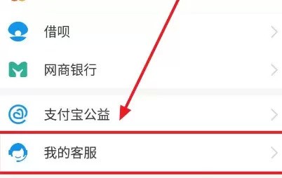 支付宝进入我的客服查看扣款原因的方法教程