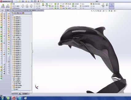 Solidworks绘制海豚的详细操作步骤