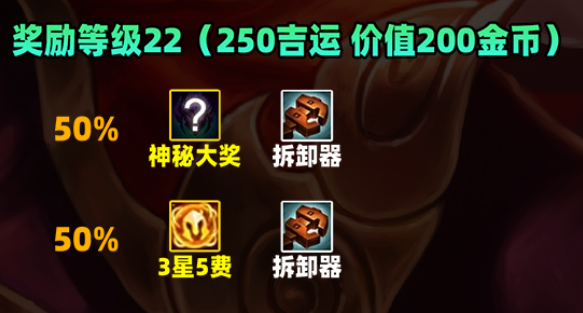 金铲铲之战S11吉星奖励一览