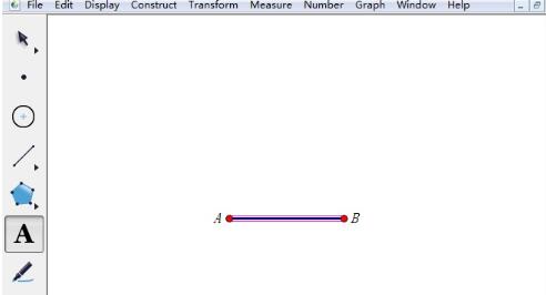 The operation process of using rotation to make an equilateral triangle in Geometric Sketchpad