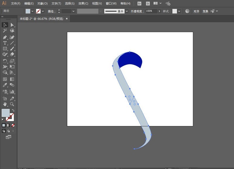ai制作丝带的图文方法