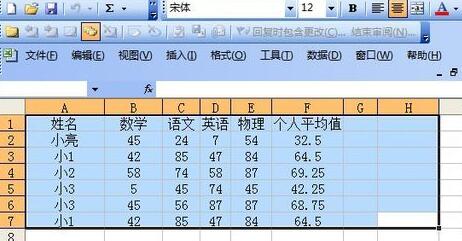 한 번에 여러 열을 삽입하는 Excel 작업 과정