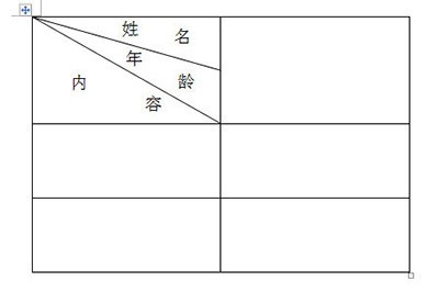 word制作多斜线表头的图文方法