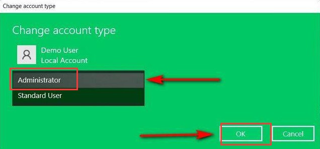 How to change account type in Windows 11_Steps to change account type in Windows 11