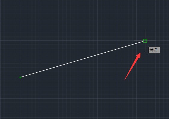 The operation process of connecting a straight line and drawing a line in AutoCAD2016