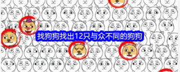 《想不到鸭》找狗狗找出12只与众不同的狗狗通关攻略