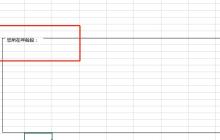 Excel制作某个行业状况调查表格的详细步骤