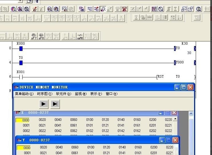 三菱PLC怎么编写计时指令 三菱PLC编程软件GX Developer使用教程