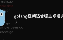 golang框架适合哪些项目类型？