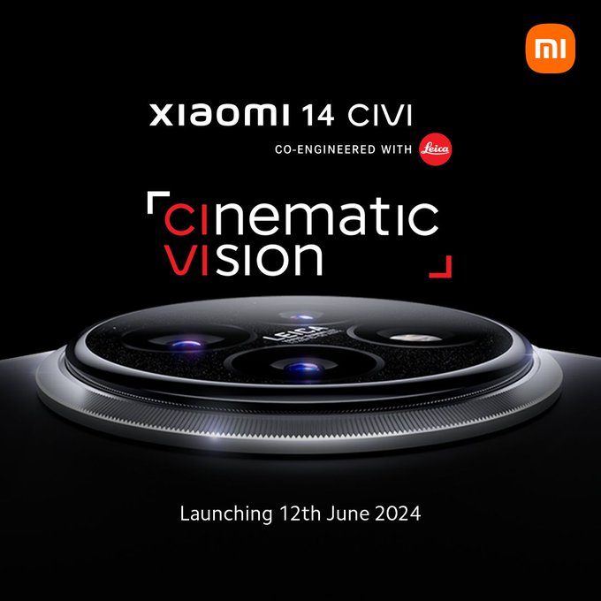 小米 14 CIVI 手机 6 月 12 日在海外推出,本质是 CIVI 4 Pro